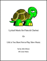 Lyrical Music for Flute and Clarinet Duet P.O.D. cover